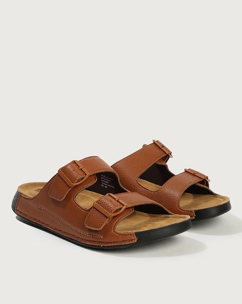 Men Double-Strap Sandals