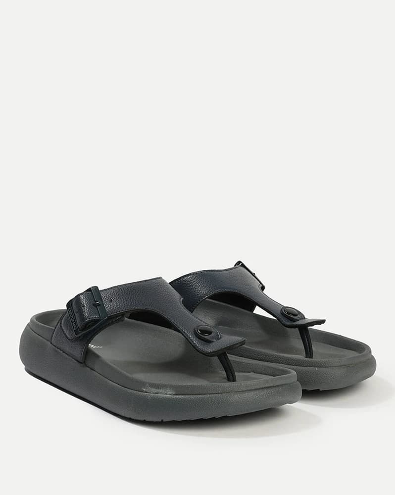Men T-Strap Slip-On Flat Sandals