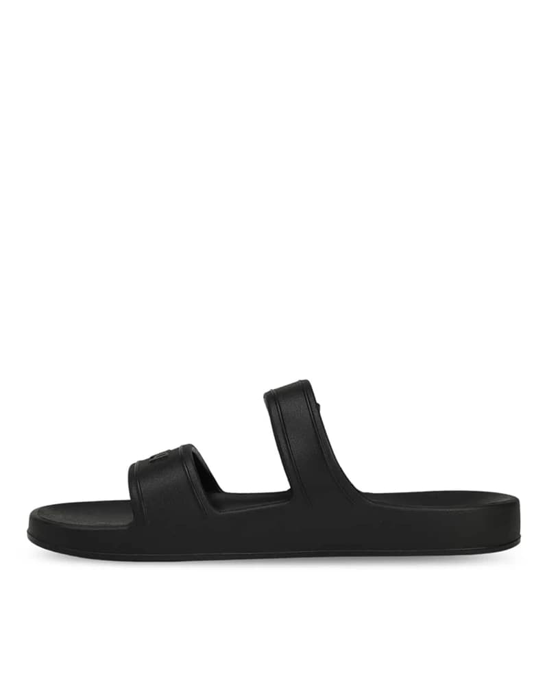 Coscon Open-Toe Dual-Strap Sliders