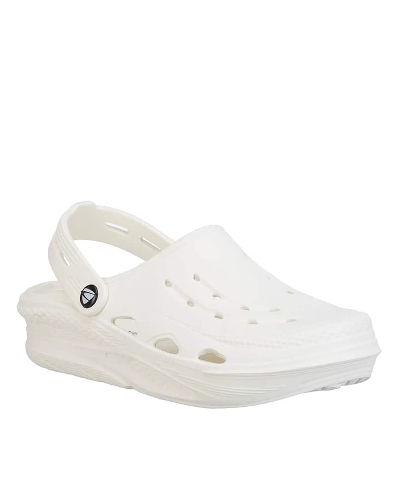 Men Perforated Sling-Back Clogs