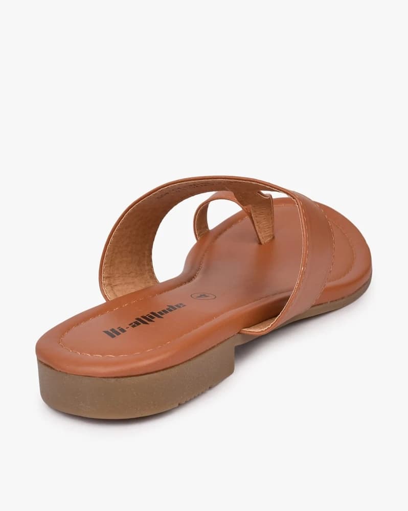 Toe-Ring Flat Sandals