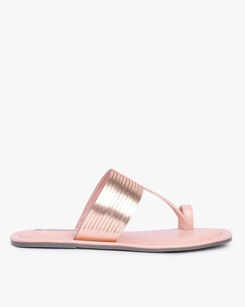 Toe-Ring Flat Sandals