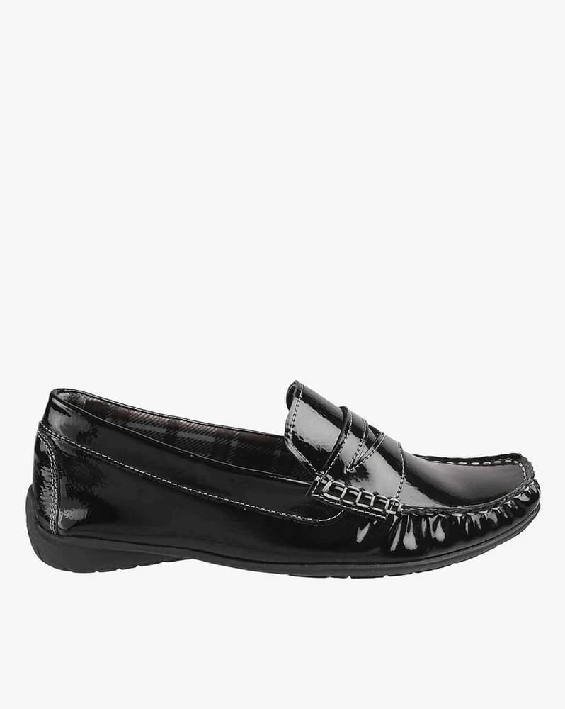 Penny Loafers with Contrast Stitches