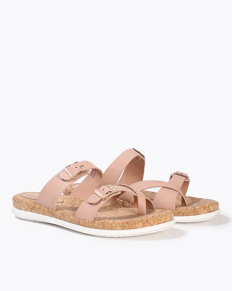 Women Toe-Ring Flat Sandals
