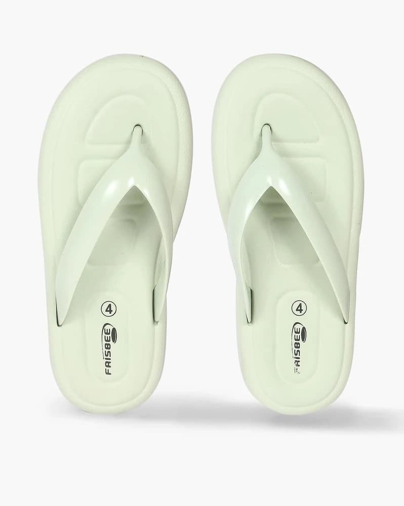 Women Thong Strap Slip-On Sandals