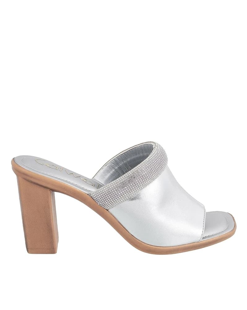 Women Embellished Open-Toe Chunky-Heeled Sandals