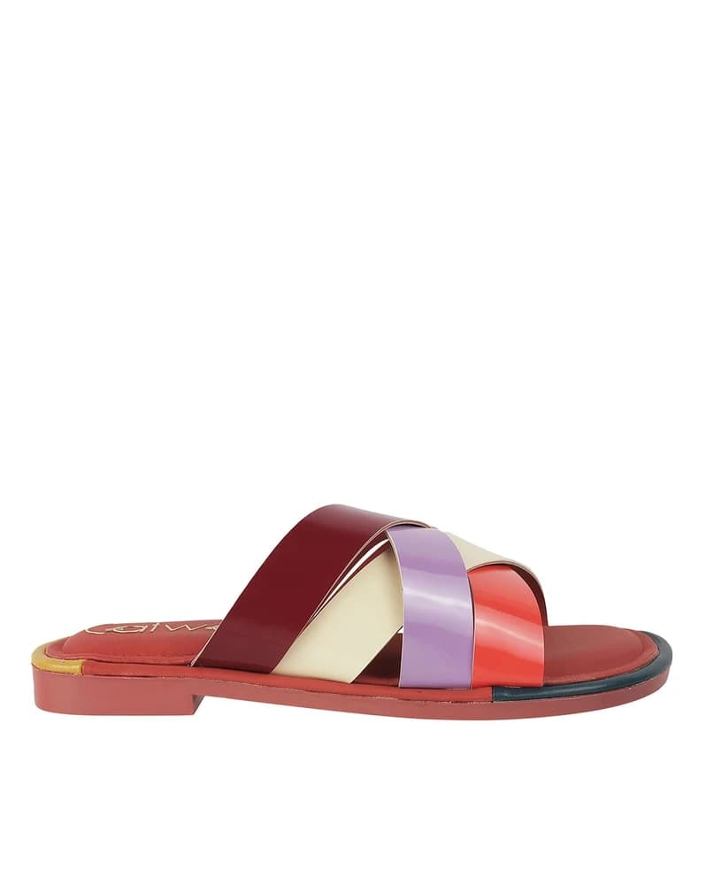 Women Criss-Cross Strappy Flat Sandals