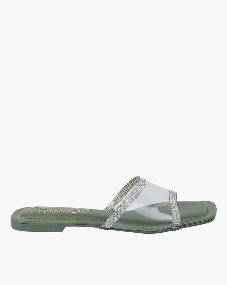 Women Embellished Square-Toe Platforms