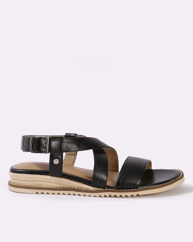 Women Open-Toe Sandals with Ankle-Loop Closure