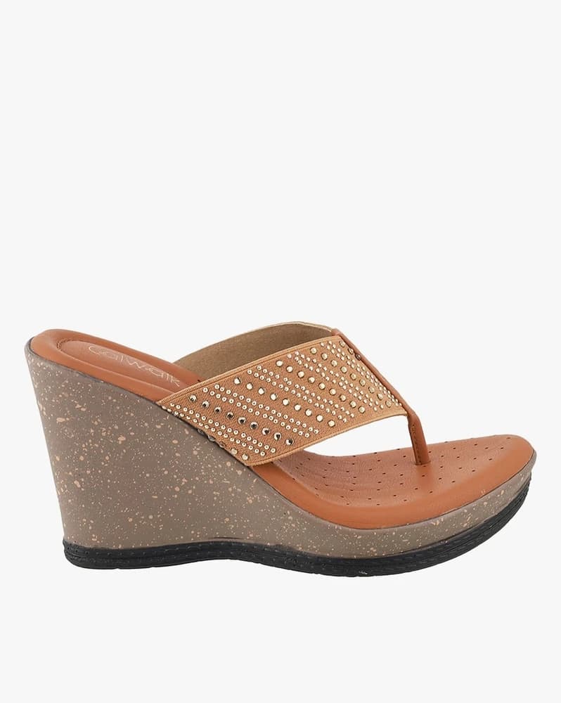 Women Embellished Wedges