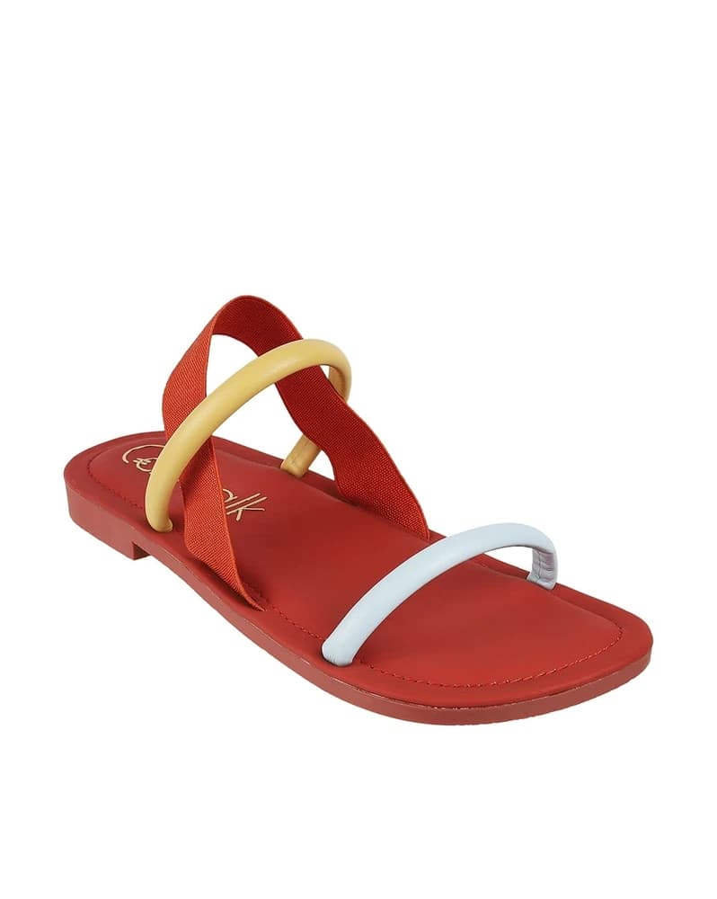 Women Double-Strap Slingback Sandals