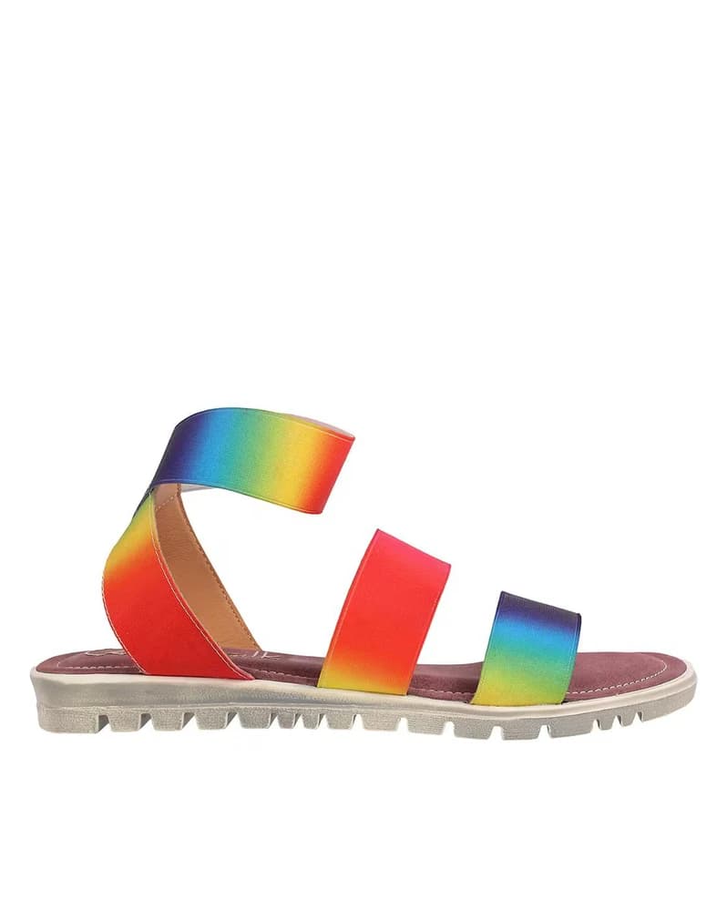 Women Colourblock Slingback Sandals
