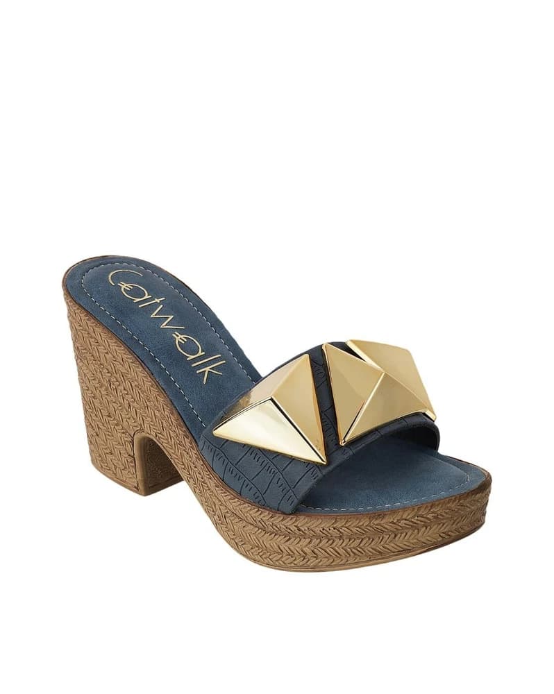 Women Embellished Chunky-Heeled Sandals
