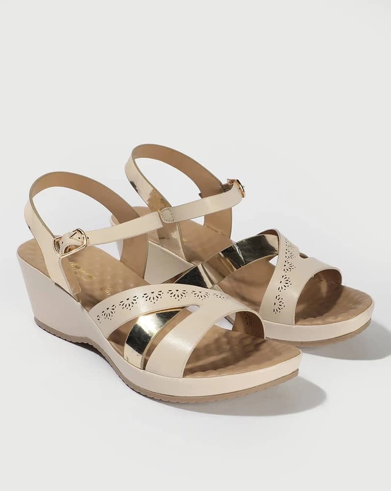 Women Cross-Strap Wedges