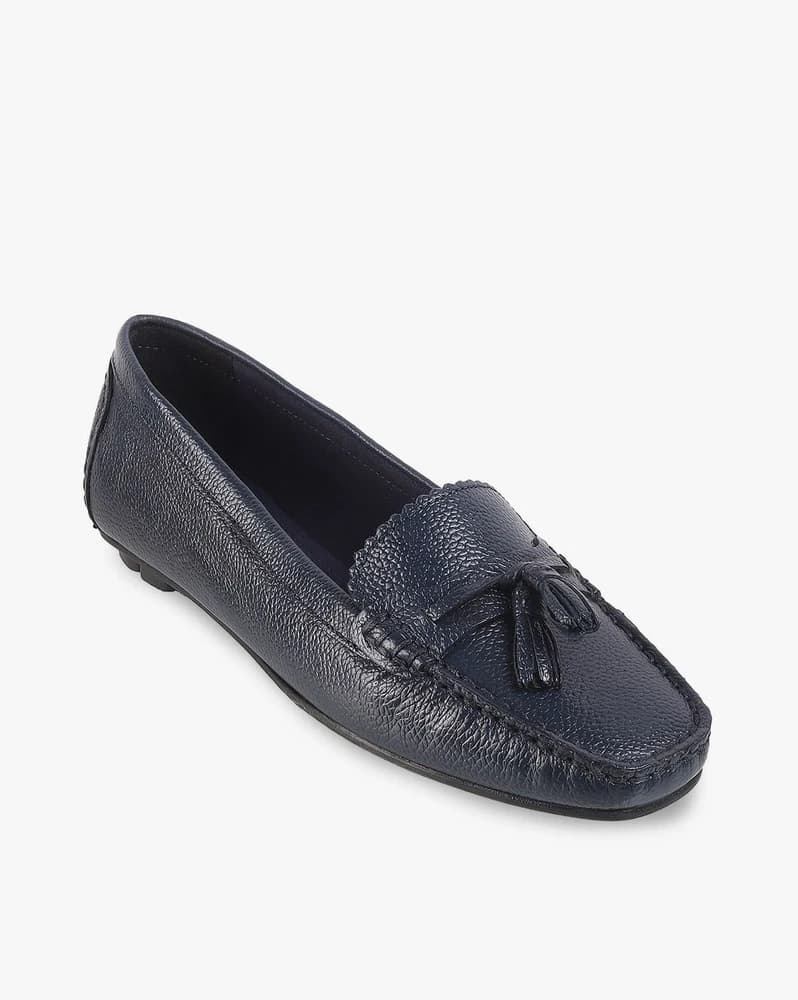 Women Genuine Leather Slip-On Shoes