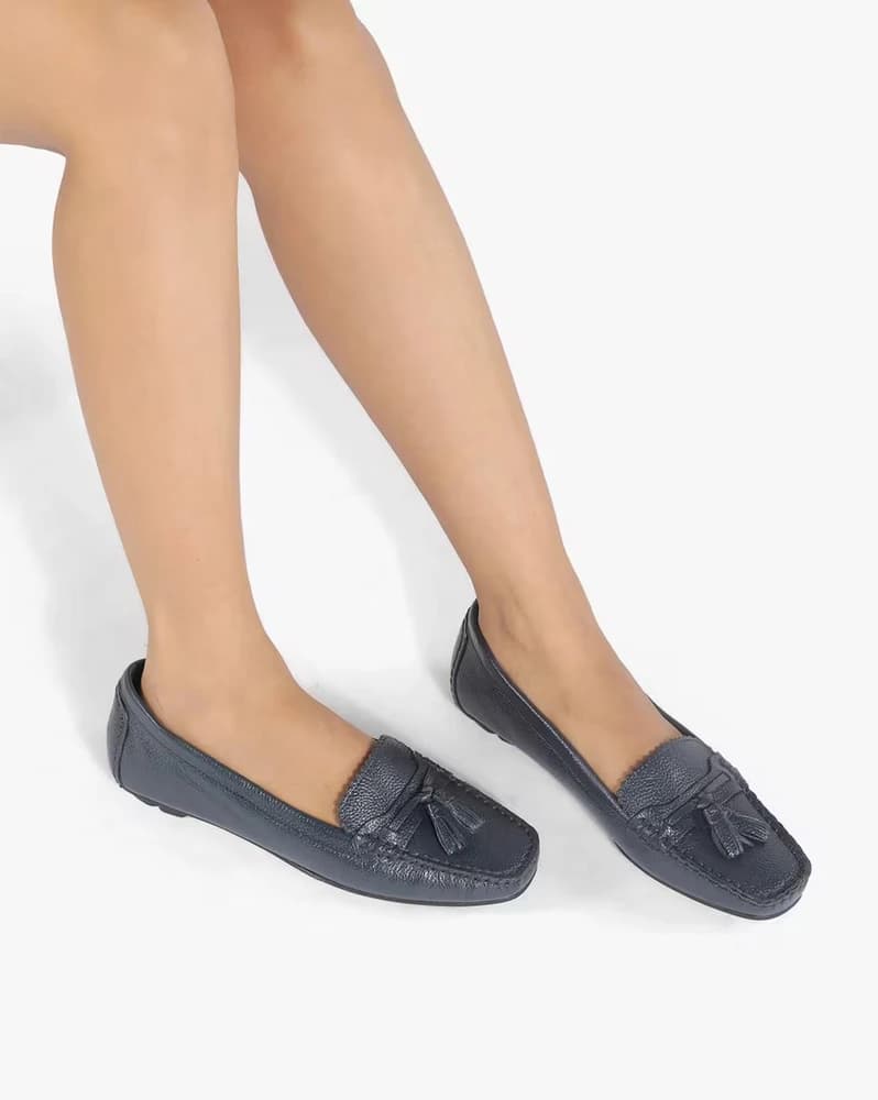 Women Genuine Leather Slip-On Shoes