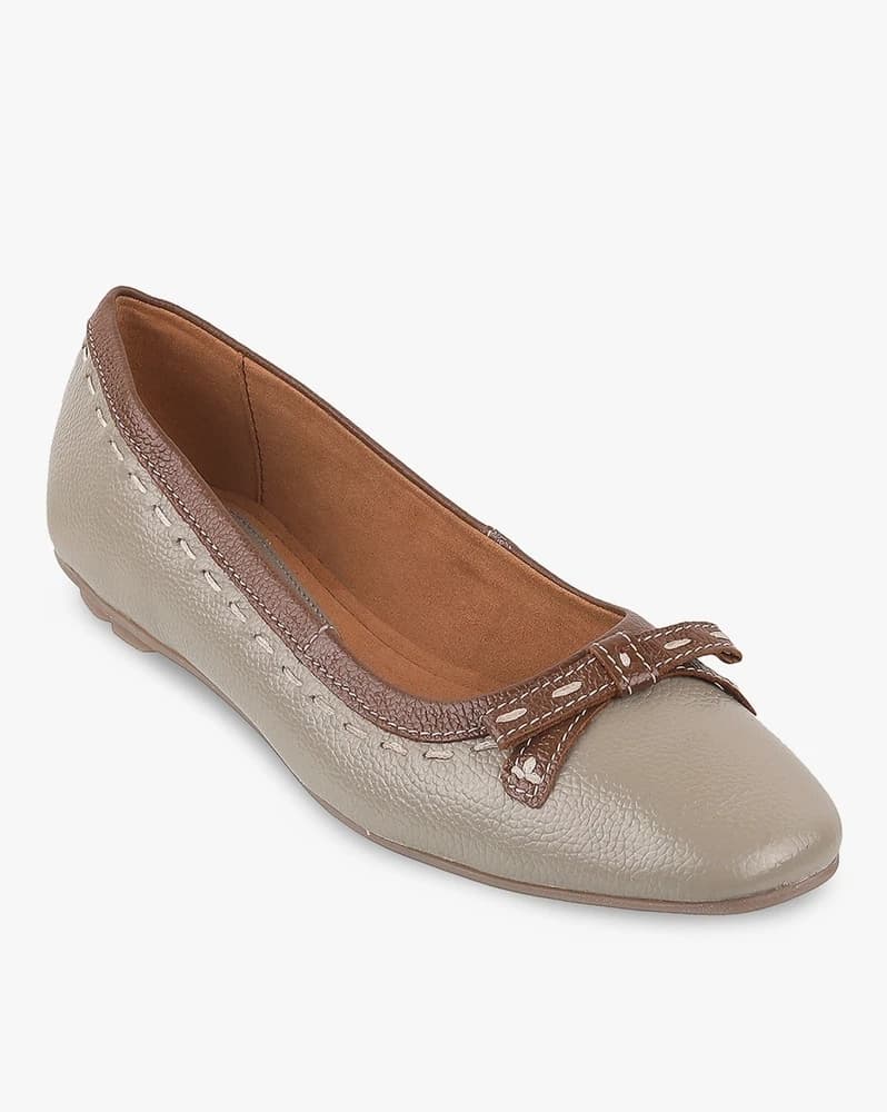 Women Genuine Leather Ballerinas