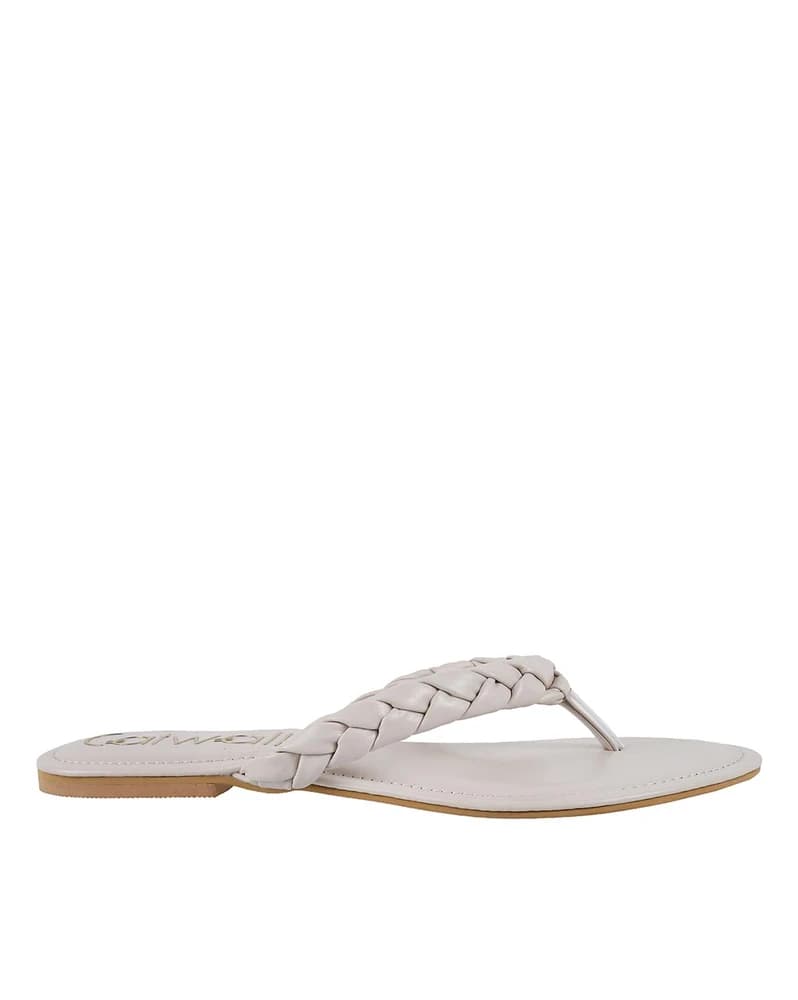 Women Braided Thong-Strap Sandals