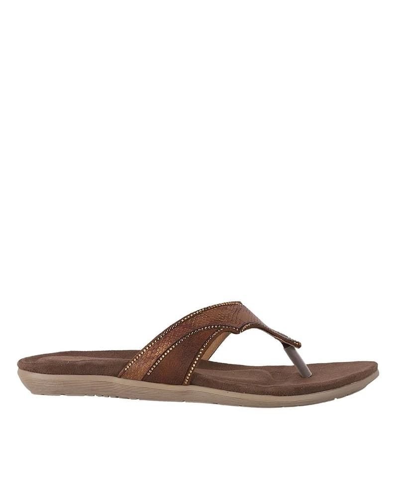 Women Patterned Thong-Strap Sandals