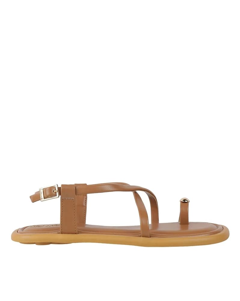 Women Criss-Cross Strap Slingback Sandals
