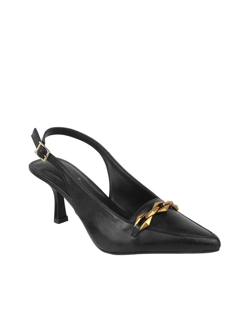 Women Heels Shoes with Rubber Sole