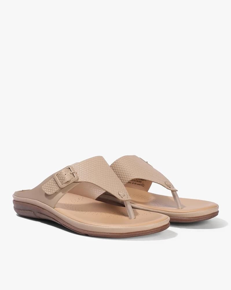 Women Thong-Strap Slip-On Sandals