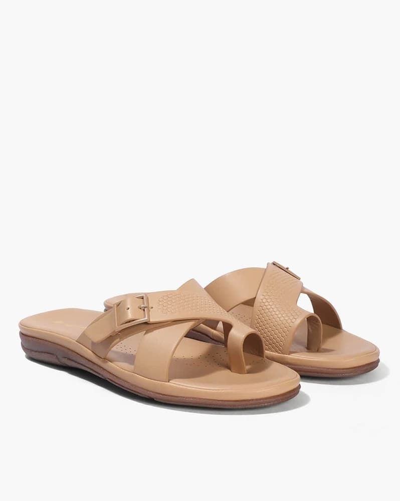 Women Toe-Ring Slip-On Sandals