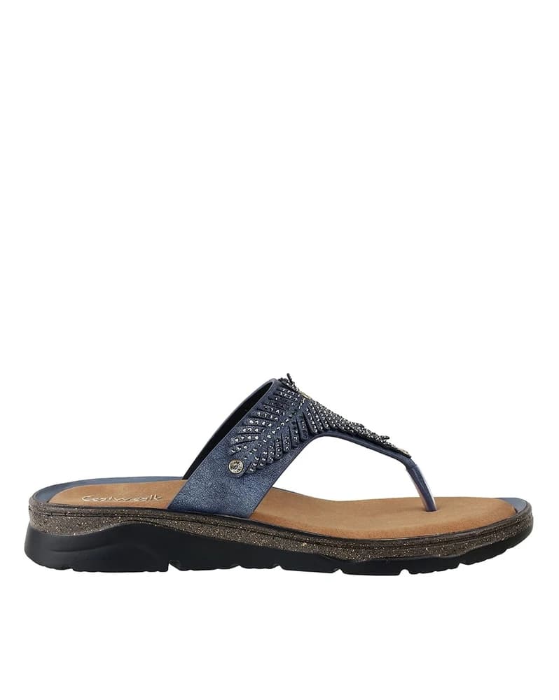 Women Embellished T-Strap Sandals