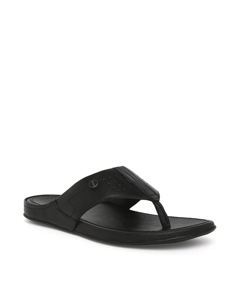 Men T-Strap Flip Flops with Flat Heels