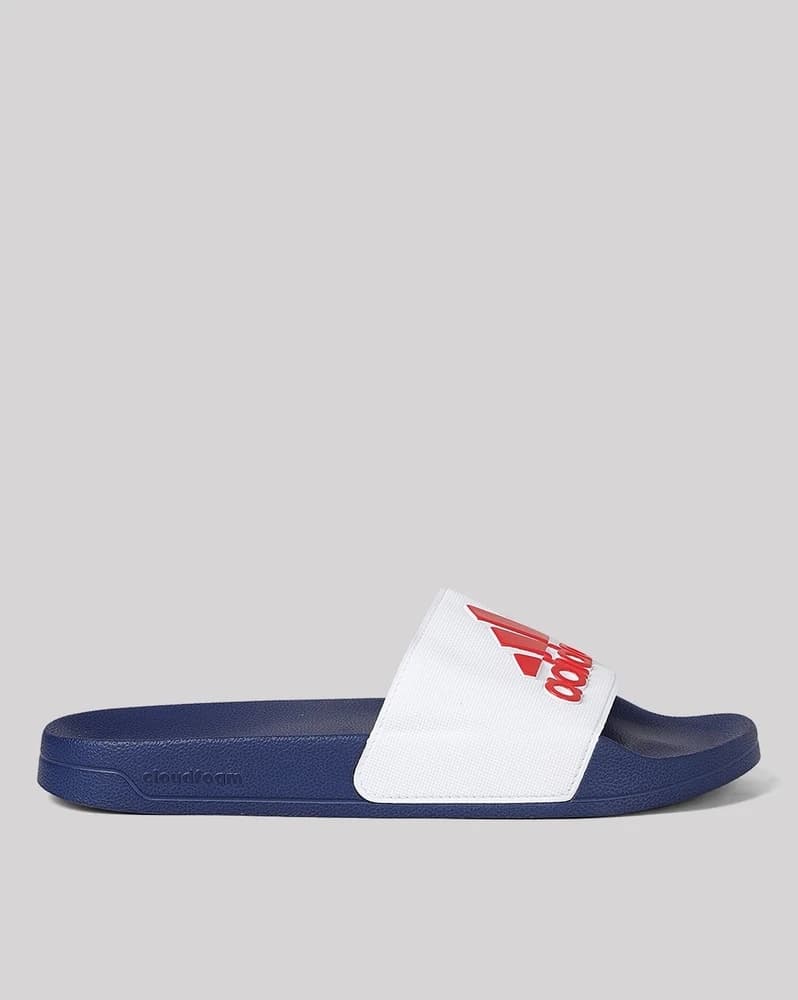 Adilette Shower Brand Embossed Sliders