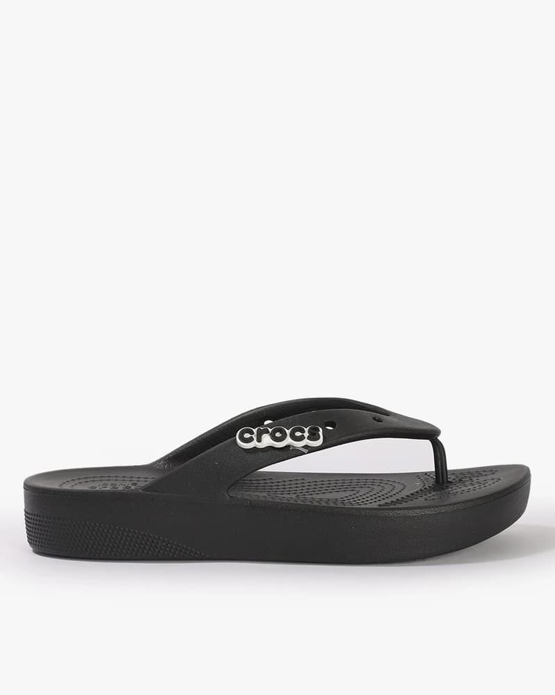 Classic Thong-Strap Platform Flip-Flops