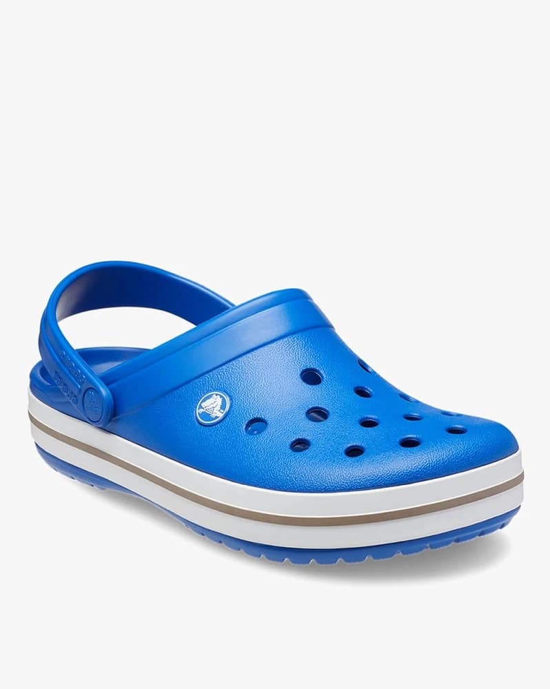 Men Crocband Perforated Slingback Clogs