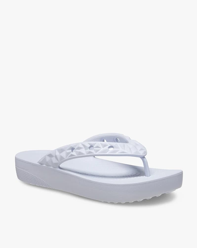 Women Classic Platform Geo Thong-Strap Flip-Flops