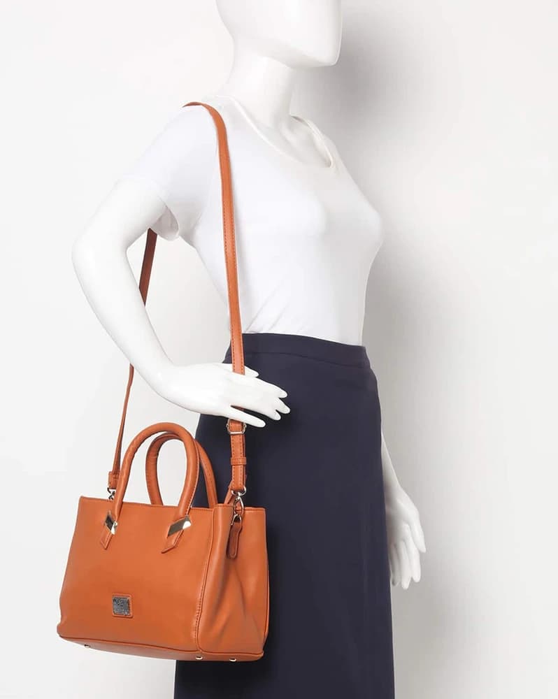 Satchel with Detachable Strap