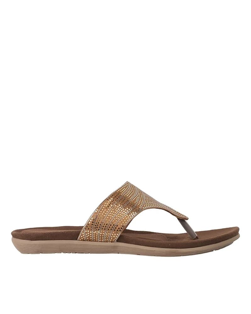 Women Embellished Thong-Strap Sandals