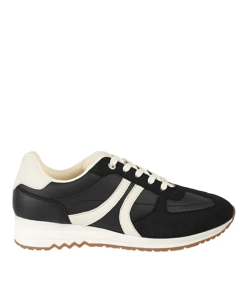 Women Colourblock Lace-Up Casual Shoes