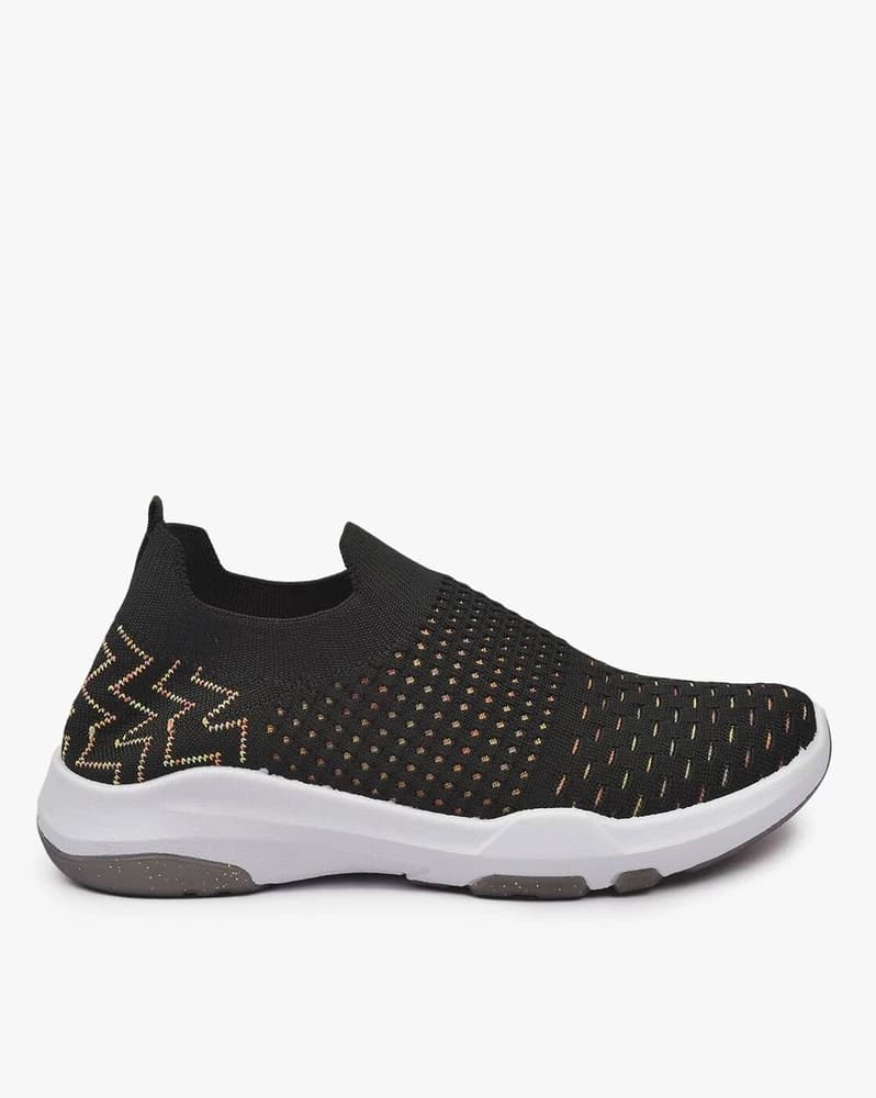 Perforated Slip-On Casual Shoes