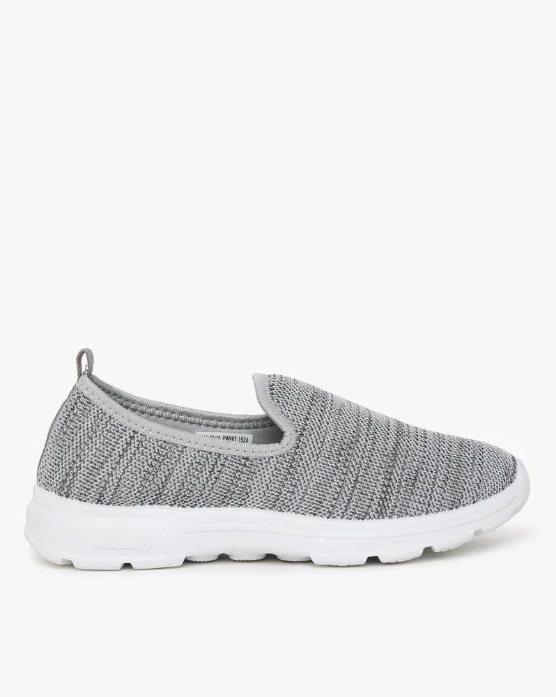 Textured Slip-On Casual Shoes