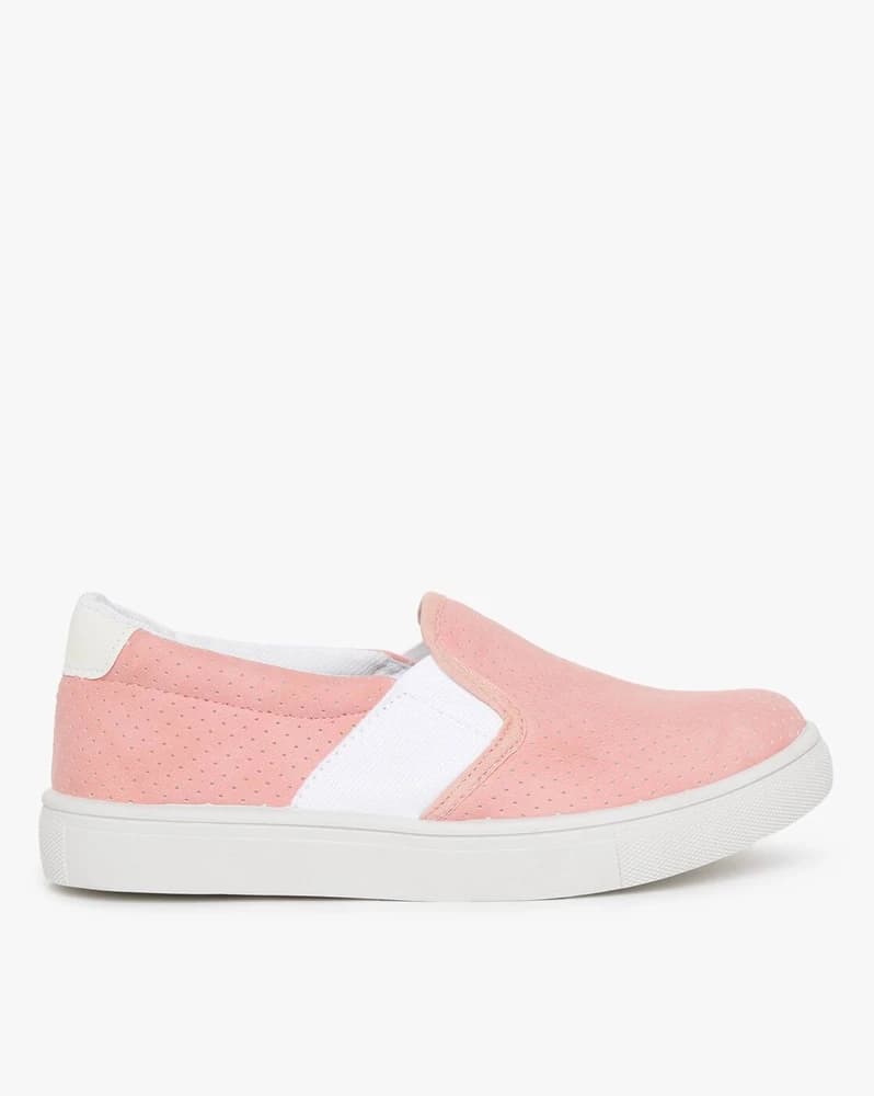 Colourblock Slip-On Casual Shoes