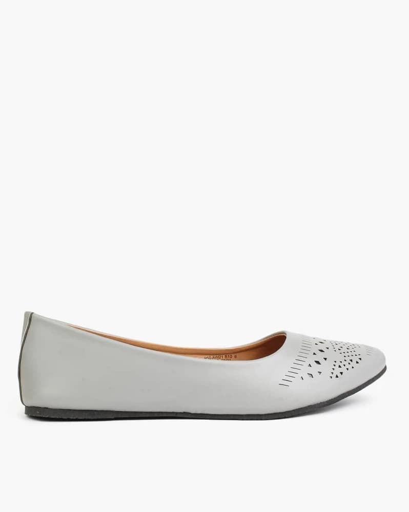 Perforated Slip-On Shoes