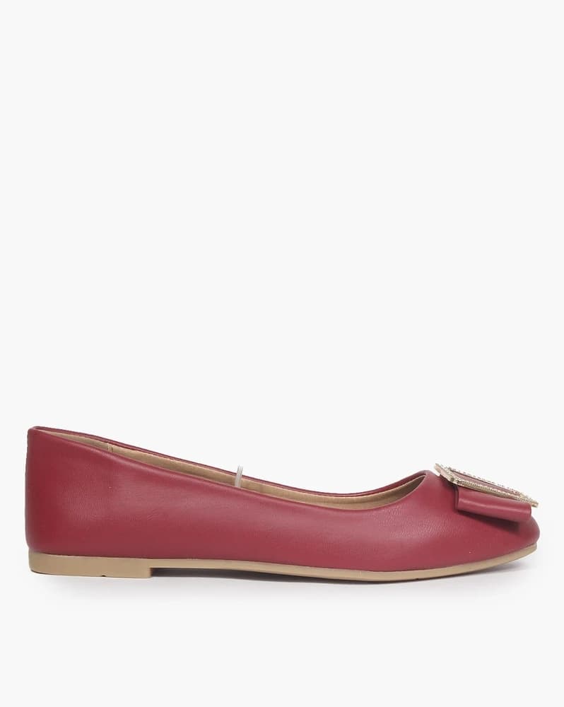 Women Embellished Ballerinas
