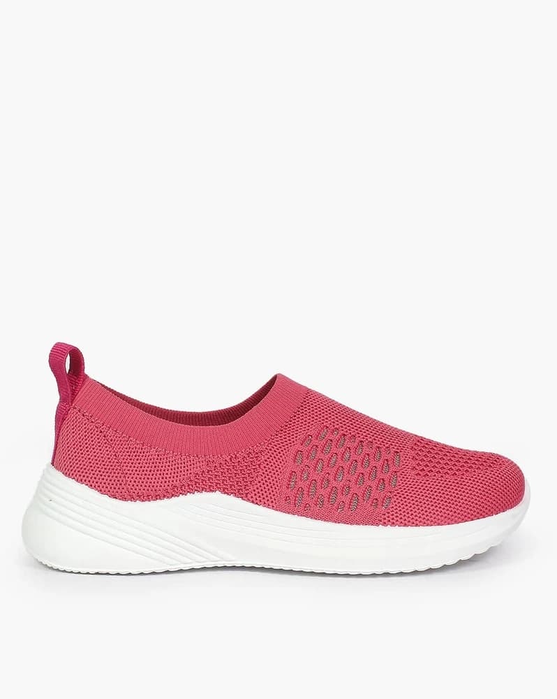 Women Low-Top Knitted Slip-On Shoes