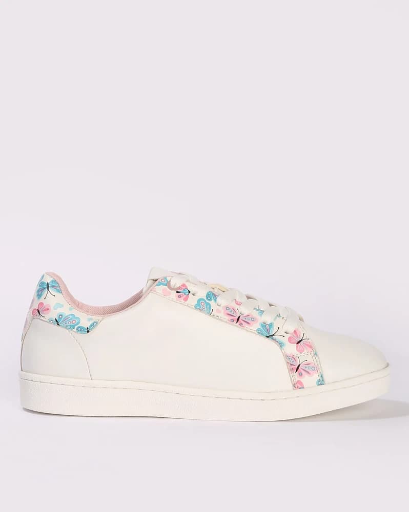 Women Printed Lace-Up Shoes