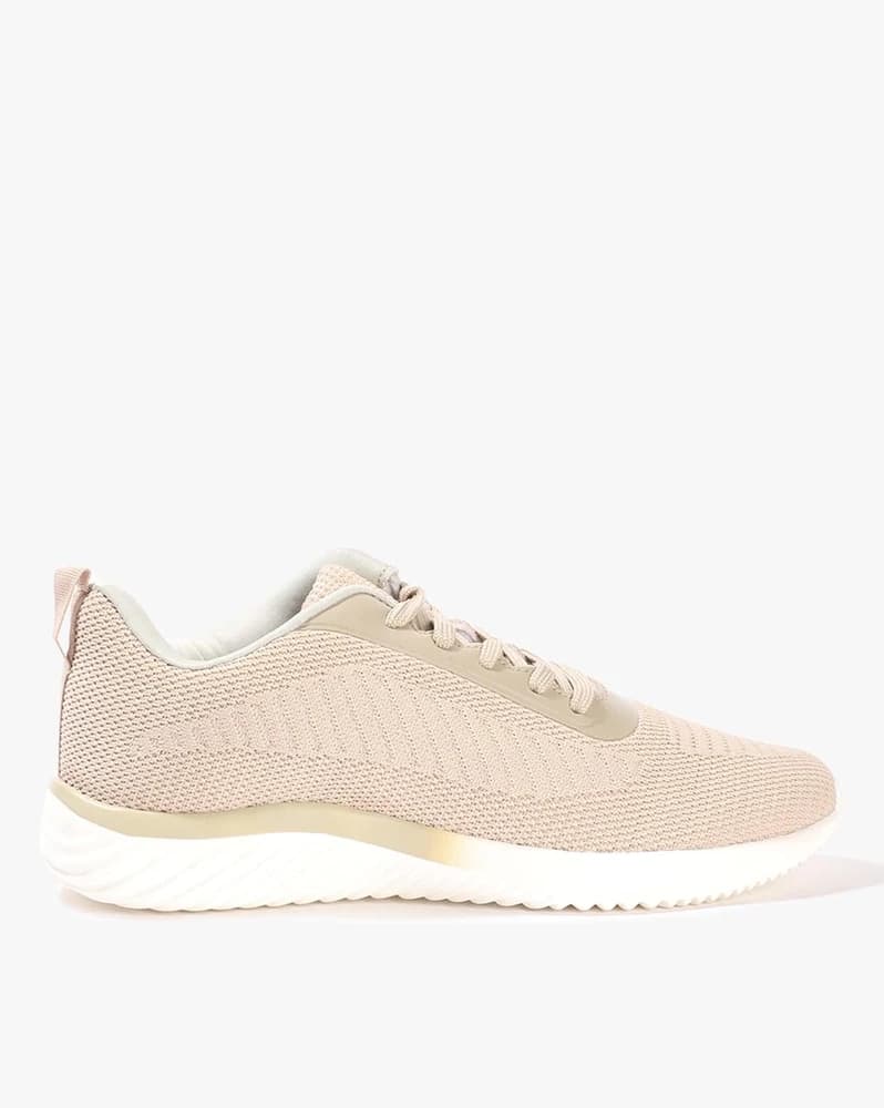 Women Patterned Lace-Up Casual Shoes