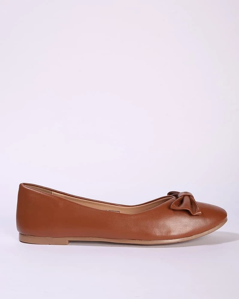 Women Ballerinas with Bow Accent