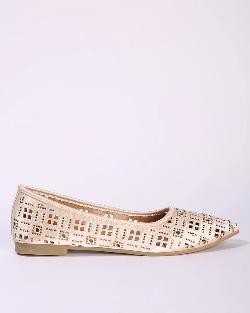 Women Embellished Slip-On Ballerinas