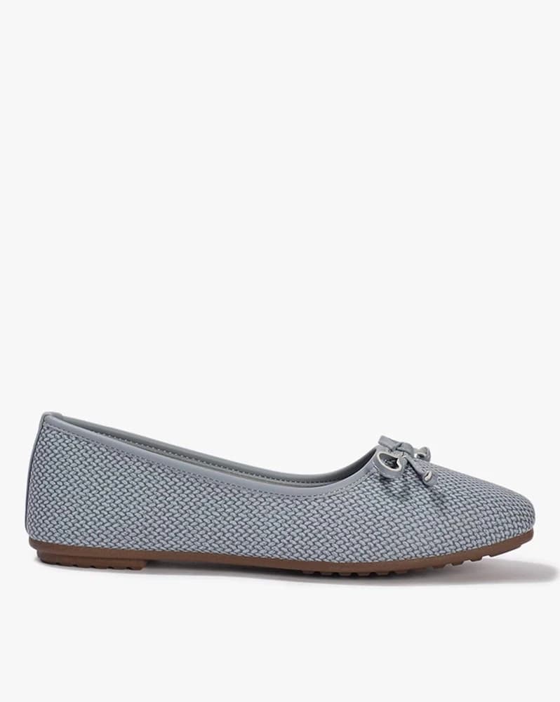 Women Ballerians Shoes with PVC Upper