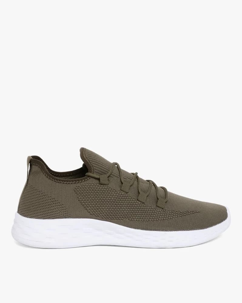 Men Low-Top Lace-Up Running Shoes