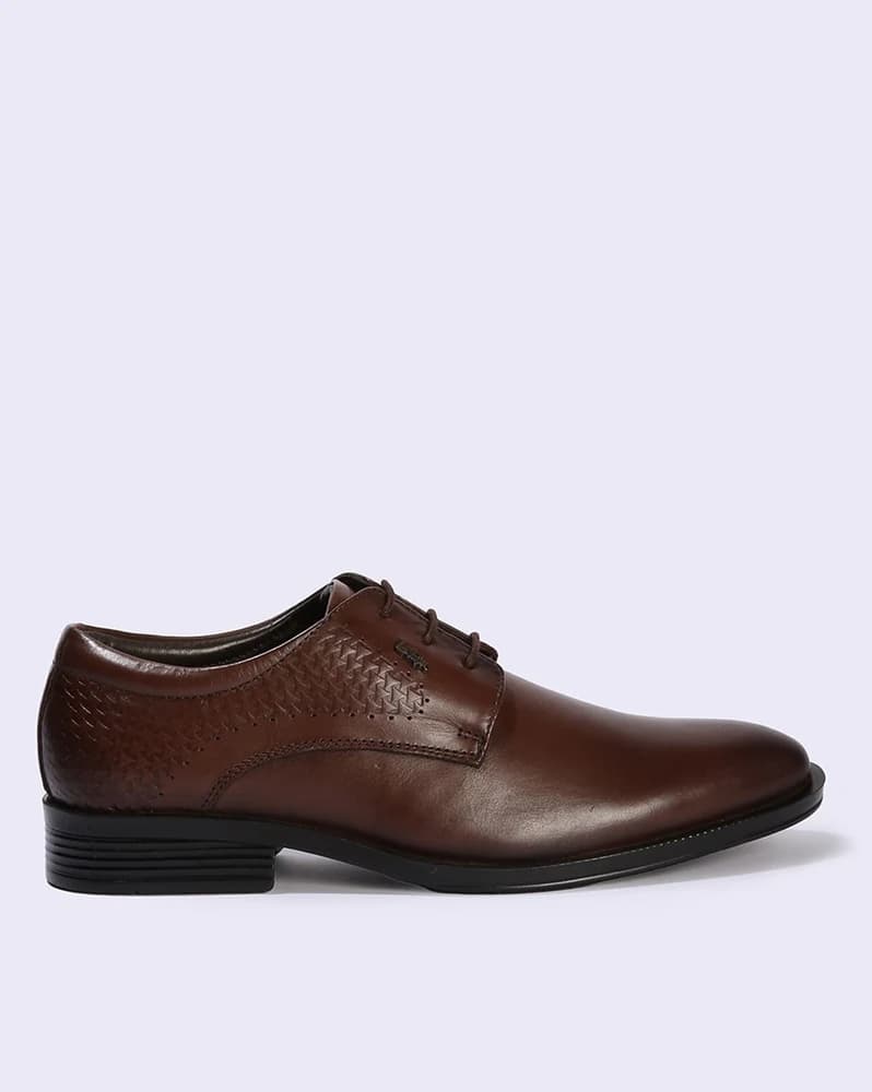 Men Leather Derby Shoes