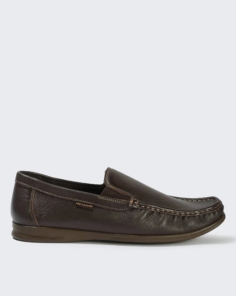 Men Patterned Square-Toe Loafers